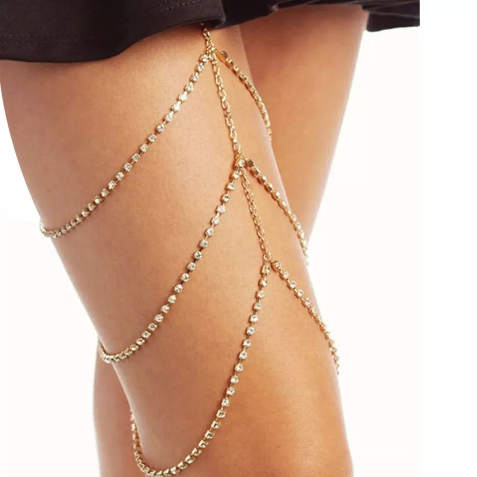 Thigh Diamond Chain